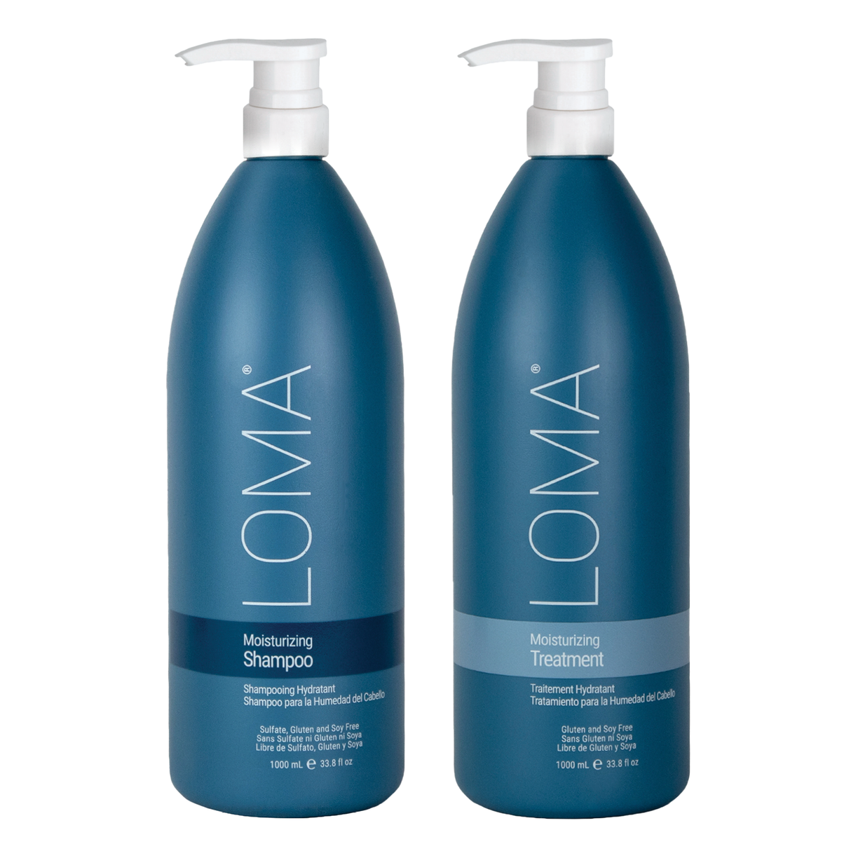 Moisturizing Shampoo & Treatment Duo – 1000 ml