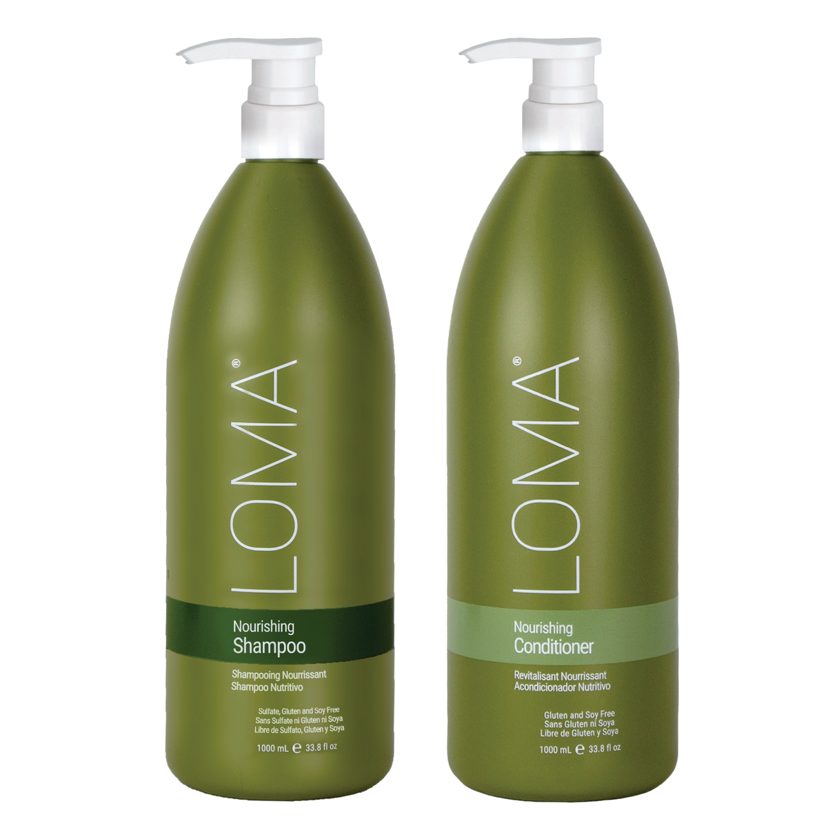 Nourishing Shampoo & Conditioner Duo – 1000 ml